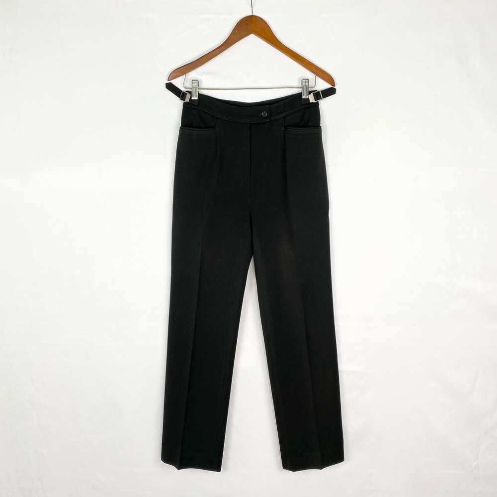 Votre Nom Straight Leg Trouser Pants Black Size 29 High‎ Rise